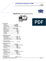 Aquaforce: Detailed Performance Summary For 150Rt