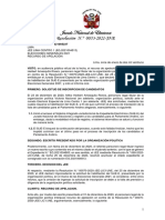 JNE Rechazó Apelación de Victoria Nacional y No Tendrá Candidatos Al Parlamento Andino