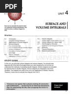 Surface and Volume Integrals: Study Guide