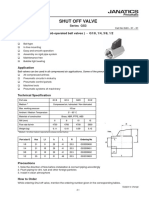 Knob Operated Ball Valves