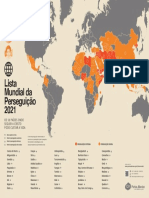 Mapa de Perseguição Religiosa 2021