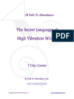 Coach - The Secret Language of High Vibration Words