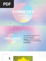 Symmetry: Martinez, Lara M