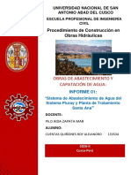 Sistema de Abastecimiento de Aguas de Laguna de Piuray y Planta de Tratamiento Santa Ana