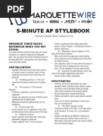 AP Style Cheat Sheet