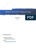 Object Oriented Programming: Asim Altaf Shah