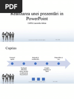 Realizarea Unei Prezentări in PowerPoint - PPSX