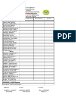 Cards Out First Quarter: Schools Division Office of Pampanga Potrero National High School (8-Del Pilar)