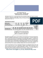 Ers. Co M: JANA Master Fund, Ltd. Performance Update - December 2010 Fourth Quarter and Year in Review