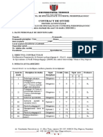 Contract de Studii Modul Psihopedagigic Nivel I 2020-2021