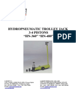 Hydropneumatic Trolley Jack 3-4 Pistons "HN-360" "HN-480": Enquire@larzep - Co.uk WWW - Larzep.co - Uk