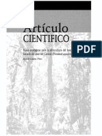 Art. Bases Ecologicas para La Silvicultura Del Bosque Natural - Prioretum Copaiferae PDF