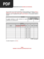 Formato Certificación Verificación Requisitos de Idoneidad y Experiencia