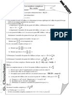 Série D'exercices N°2 - Math Les Nombres Complexes - Bac Mathématiques (2010-2011) MR Chouchaneguetat