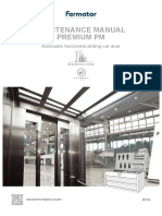 Fermator Car Door CD30 Maintenance Manual Premium - 09.18