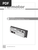 Fermator Door Operator VF7 Relay User Manual SW V7.01.04 - 05 - 2018