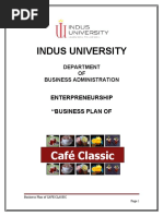 Indus University: Café Classic