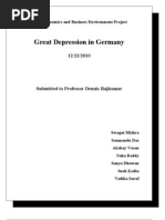 Great Depression in Germany