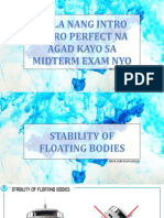 7 Statical Stability of Floating Bodies