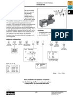 Series D1SE Technical Information General Description: Directional Control Valves