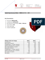 Hybrid Synchronous Motor HSM1-6.17.12 - C01: Key Characteristics