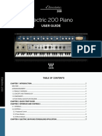 Electric Piano: User Guide