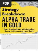 Breakdown Alpha Trade in Gold