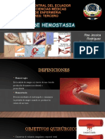 Metodos de Hemostasia Presentacio 161126081644