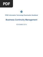 Business Continuity Management IT Booklet