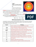 Unit 6 Reactions - Student Packet KEY Pages 1-6