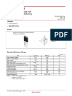 RJK5020DPK Mosfet N 500V 40amp 200W + - 30V