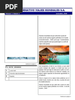 BOLETÍN INFORMATIVO VIAJES MUNDIALES Ok