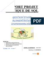 Rapport SQL