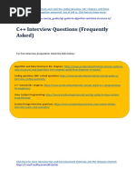 C++ Interview Questions (Frequently Asked) : For Free Interview Preparation Check The Links Below