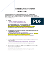 Debt Discharge & Elimination System Instructions