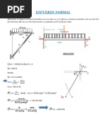 Esfuerzo Normal y Cortante