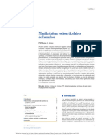 Manifestations Ostéoarticulaires de L'amylose