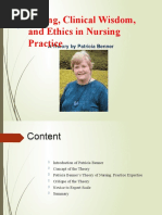 Caring, Clinical Wisdom, and Ethics in Nursing Practice: A Theory by Patricia Benner