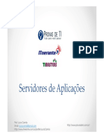 Servidores de Aplicacoes - Modulo 01 - Slides PDF