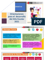 Cartilla Informativa para La Planificación Curricular 2021