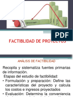 Factibilidad de Proyectos. Estudio de Mercado A