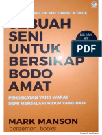 Sebuah Seni Untuk Bersikap Bodo Amat - Mark Manson (SFILE PDF