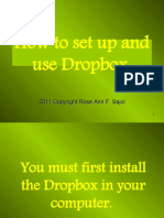 Rose Ann - Sajol - How To Use Dropbox