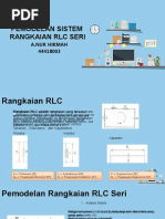 3 - Pemodelan 3 (Pemodelan Rangkaian RLC Seri (Fungsi Alih RLC Seri) )