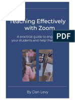 Teaching With Zoom