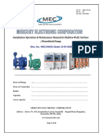 Installation Operation & Maintenance Manual For Shallow Well/ Surface / Monoblock Pump