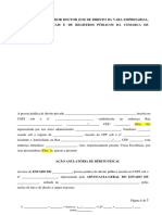 Modelo - Ação Anulatória de Débito Fiscal - Prescrição - IPVA PDF