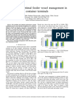 A Model For Optimal Feeder Vessel Management in Container Terminals