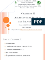 Chapitreiiarchitectureinternedesprocesseurs 140116154557 Phpapp01 PDF