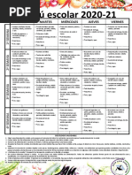 Menú Aprobado Consejo Escolar 18.01.21